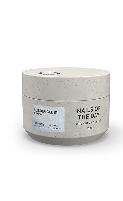 NAILS OF THE DAY Builder gel 81, 15 ml